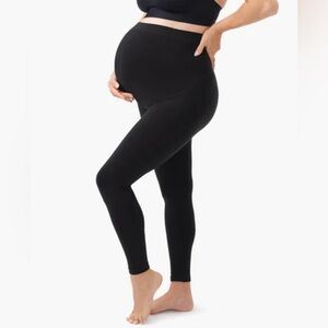 Maternity Leggings Over The Belly Maternity Yoga Pants sz L